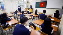 12th graders return to school in Hanoi