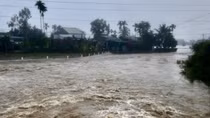 Floodwater inundates hundreds of hectares of crops in Central Highlands