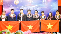 Vietnamese delegation wins gold medal at International Olympiad of Metropolises