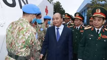 President commends contributors to UN peacekeeping mission