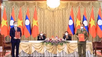 Vietnamese, Lao Public Security Forces tighten cooperation