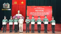 Cao Bang Provincial Police Department summarizes counter-illegal immigration campaign
