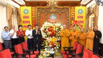 MPS leaders congratulate Vietnam Buddhist Sangha on Buddha's 2568th birthday