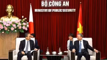 Minister To Lam receives outgoing Japanese ambassador