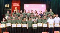 MPS Women’s Union chapter presents gifts to Lao students and children of ethnic minorities