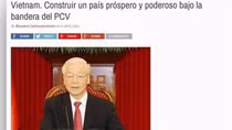 Argentine newspaper publishes Party leader’s article
