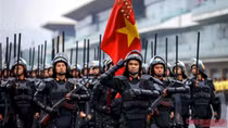 Grand parade shows honor, pride and strength of the Mobile Police Force takes place in Hanoi