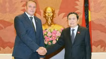 NA Chairman hosts Deputy Chairman of Russian State Duma