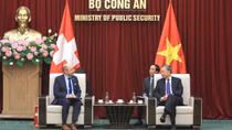 Minister To Lam hosts Swiss Ambassador to Vietnam