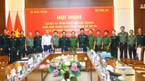 Ministry of Public Security, Ministry of National Defence review one-year of implementation of coordination plan to implement Project 06