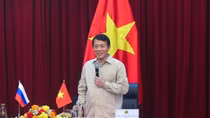 Minister Luong Tam Quang hosts children of Russian Ministry of Internal Affairs’ officials