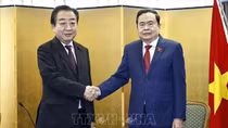 NA Chairman receives leader of Constitutional Democratic Party of Japan