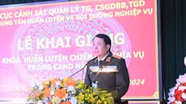 Police Department of Prison, Compulsory Education Facility, and Reformatory Management begins training 2024 police rookies