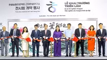 Exhibition on ancient Korean script, Hangeul, opens in Hanoi