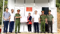 Ha Giang police build new home for people affected by natural disaster
