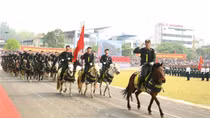 Drill to celebrate 70th Anniversary of the Dien Bien Phu Victory held