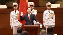 State President Vo Van Thuong delivers inauguration speech