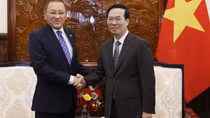 President receives Kazakh Ambassador in Hanoi