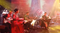 Traditional instrument solo and orchestra contest held