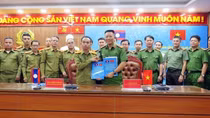 Police forces of Quang Nam and Se Kong strengthen coordination in combating drug trafficking