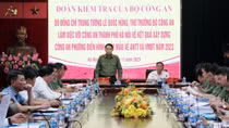Hanoi city police build 15 model ward-level police posts in 2023