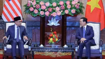 President hosts Malaysian Prime Minister