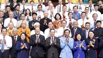 State President meets HCM City’s religious dignitaries, intellectuals