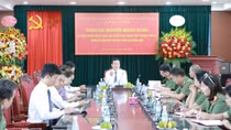 Minister of Information and Communication visits CAND Newspaper on Vietnam Revolutionary Press Day