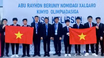 Vietnam ranks first at Abu Reikhan Beruniy International Chemistry Olympiad