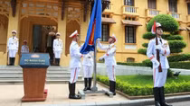 ASEAN flag-hoisting ceremony held in Hanoi