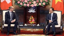 Vietnam wishes to boost all-around ties with Switzerland: President