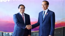 Indonesia, Vietnam aspire to further promote strategic partnership