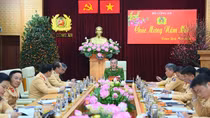 Traffic police take effective measures to reduce traffic accidents during Tet