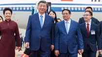 Chinese Party, State leader begins state visit to Vietnam