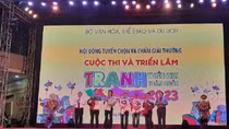 National Children's Painting Competition and Exhibition opens