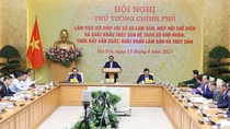 PM chairs conference on ways to tackle difficulties in forestry-fishery exports