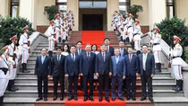 Minister To Lam receives Commander of the Korean Coast Guard