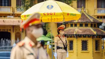 Traffic Police strive to ensure traffic safety despite intensive heat
