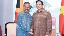 PM meets Timor Leste counterpart in Indonesia