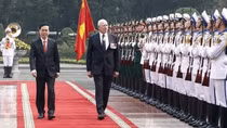 Leaders applaud practical development of Vietnam-Australia strategic partnership