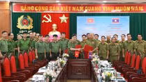 Son La police sign security cooperation deal with three Lao neighboring provinces