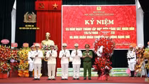 People's Police Academy receives Second Class Labor Medal