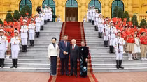 Party General Secretary hosts welcome ceremony for Chinese Party, State leader