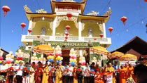 Vietnamese Bo De pagoda in Laos inaugurated