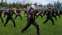Police in Ho Chi Minh City compete in sports and martial arts