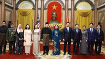 Acting President receives new Ambassadors of Switzerland, Malaysia, Cambodia