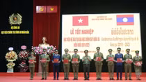 Lao students graduate from Public Security Academy of Politics