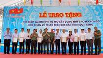 Ministry of Public Security plans to build 1,200 houses for poor households in Soc Trang