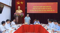 Minister To Lam leads a mission to inspect internal security work at Ministry of Transport