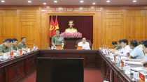 Public Security Central Party Committee's inspection team works with Lang Son